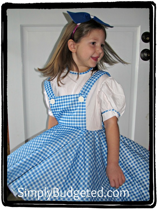 Halloween 2012: Dorothy from the Wizard of Oz