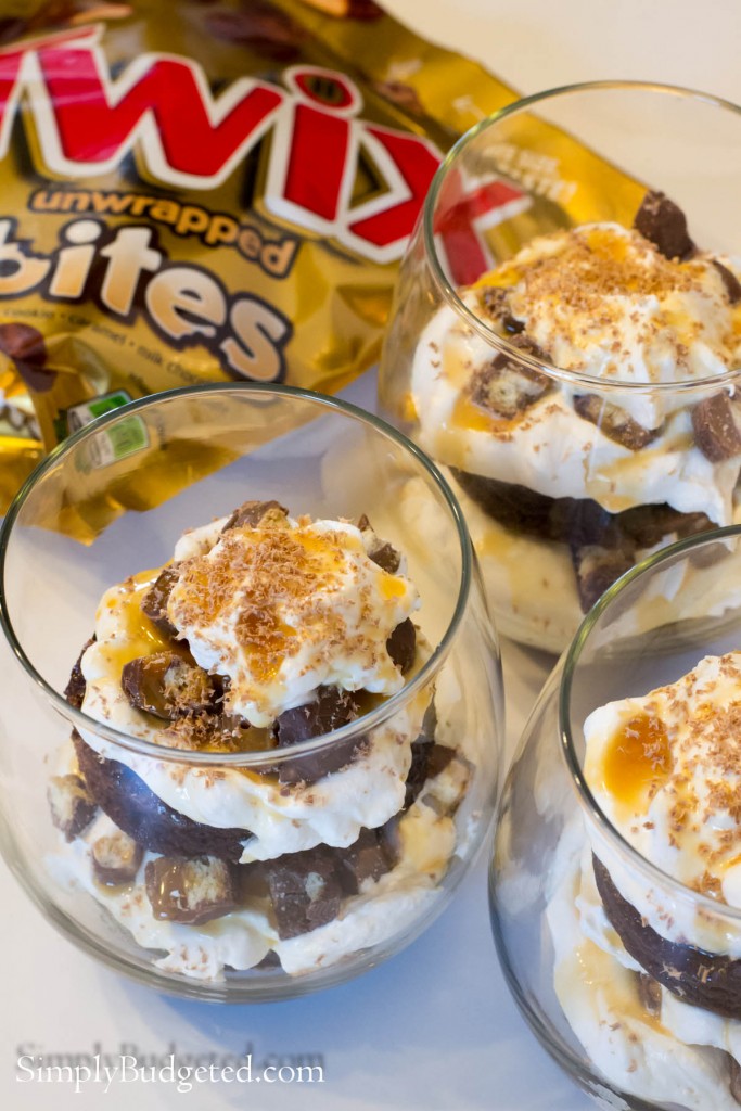 Dessert Fun with Individual TWIX Bites Trifles